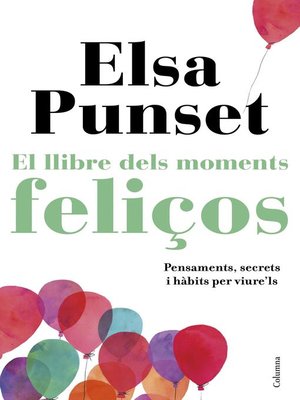 cover image of El llibre dels moments feliços